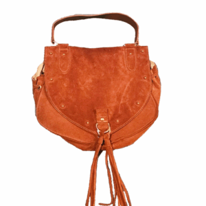 SEE BY CHLOE MARCIE, LEATHER SADDLE SHOULDER HANDBAG CARMEL