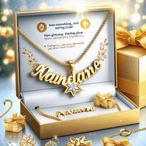 UMAGICBOX Personalized Gold Name Necklace | Stainless Steel/Sterling Silver | 14 Font Styles | Gift Box Included- Non-Tarnish, Hypoallergenic – Gift for Birthdays, Christmas, Mother’s Day – Suitable for Women, Girls UMAGICBOX Personalized Gold Name Necklace | Stainless Steel/Sterling Silver | 14 Font Styles | Gift Box Included- Non-Tarnish, Hypoallergenic – Gift for Birthdays, Christmas, Mother’s Day – Suitable for Women, Girls