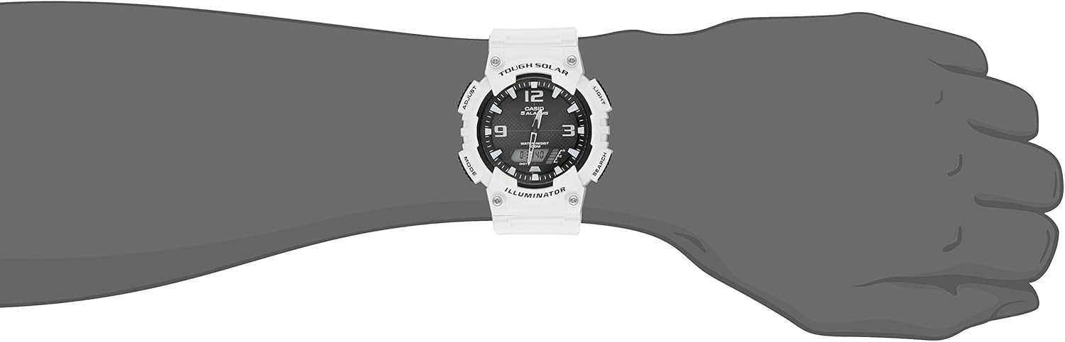 Casio Men's AQS810WC-7AV Casio Tough Solar Power Analog Watch - Image 5