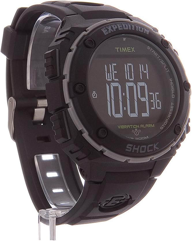 Timex Men's Expedition Shock XL Vibrating Alarm 50mm Watch - Image 5