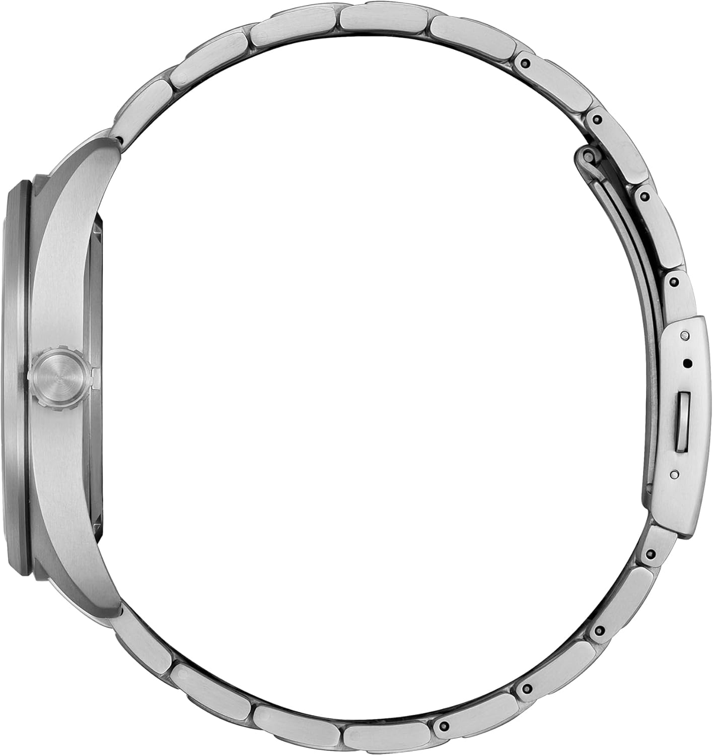 Citizen Mens Sport Eco-Drive Watch 42mm Silver-Tone Super Titanium Case and Bracelet with Blue Dial (BM8560-88L) - Image 2