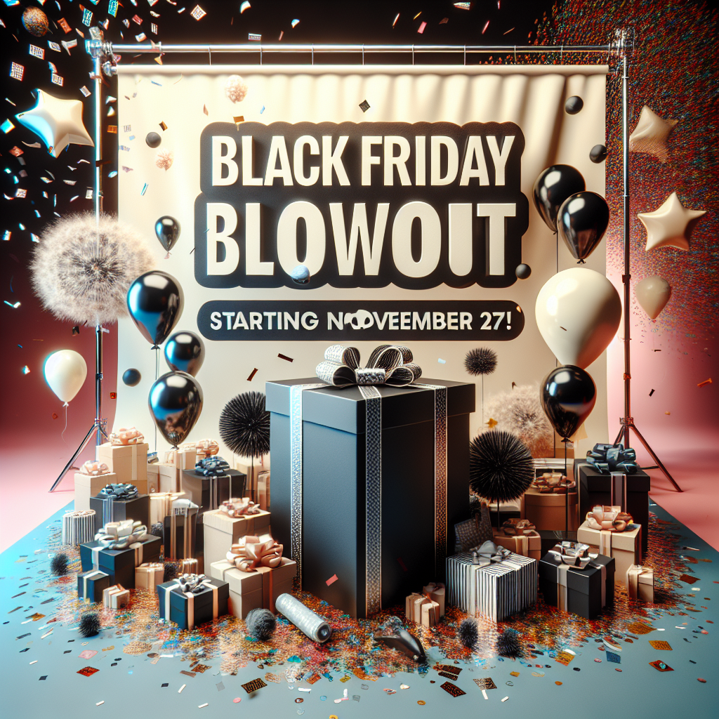 1. “Black Friday Blowout: Unmissable Deals Starting November 27!”