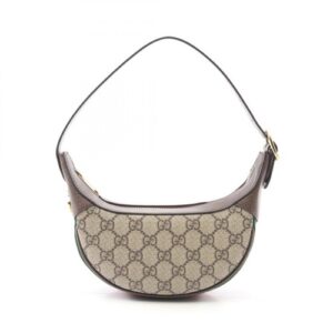 GUCCI Ophidia GG Supreme mini Handbag canvas leather Beige Brown NEW Women