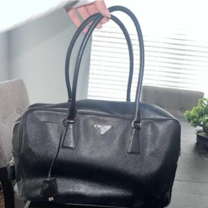 Authentic Prada Saffiano Lux Bauletto