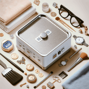 Ultrasonic Cleaner,Ultrasonic Jewelry Cleaner,Ultrasound Clean Machine Professional Sonic Portable Household Cleaner for Cleaning Jewelry,Eyeglass, Watches,Coins, Makeup Brush, Silver White Ultrasonic Cleaner,Ultrasonic Jewelry Cleaner,Ultrasound Clean Machine Professional Sonic Portable Household Cleaner for Cleaning Jewelry,Eyeglass, Watches,Coins, Makeup Brush, Silver White