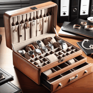 12 Slot PU Leather Lockable Watch Storage Boxes | 2-Tier Organizer Watch Showcase,Men & Women Jewelry Display Drawer Case Display Organizer Earrings Storage Organizer 12 Slot PU Leather Lockable Watch Storage Boxes | 2-Tier Organizer Watch Showcase,Men & Women Jewelry Display Drawer Case Display Organizer Earrings Storage Organizer