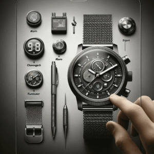 Casio A168WEMB-1BV Men’s Vintage Collection Gunmetal Mesh Band Alarm Chronograph Illuminator Digital Watch, Silver, One Size, Chronograph,Digital