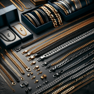 ChainsHouse Chain Cuban Necklace for Men Women, Stainless Steel/Black/14K Gold Plated Curb Link Necklace, 4mm/6mm/9mm/13mm Wide, 14″-30″ Length-Send Gift Box