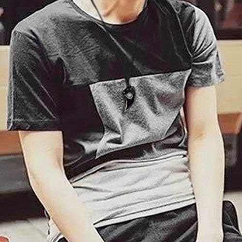 Mens Stainless Steel Wolf Tooth Pendant Necklace with Free Cable 22-26 Inches - Image 3