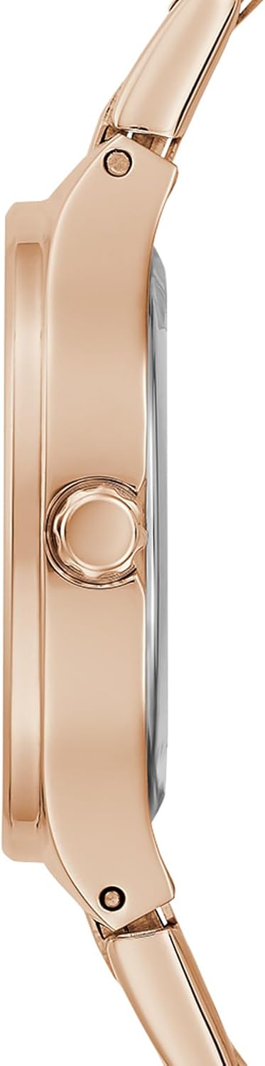 GUESS Ladies Stainless Steel Rose Gold Tone Bracelet Watch (Model: GW0615L3) - Image 2