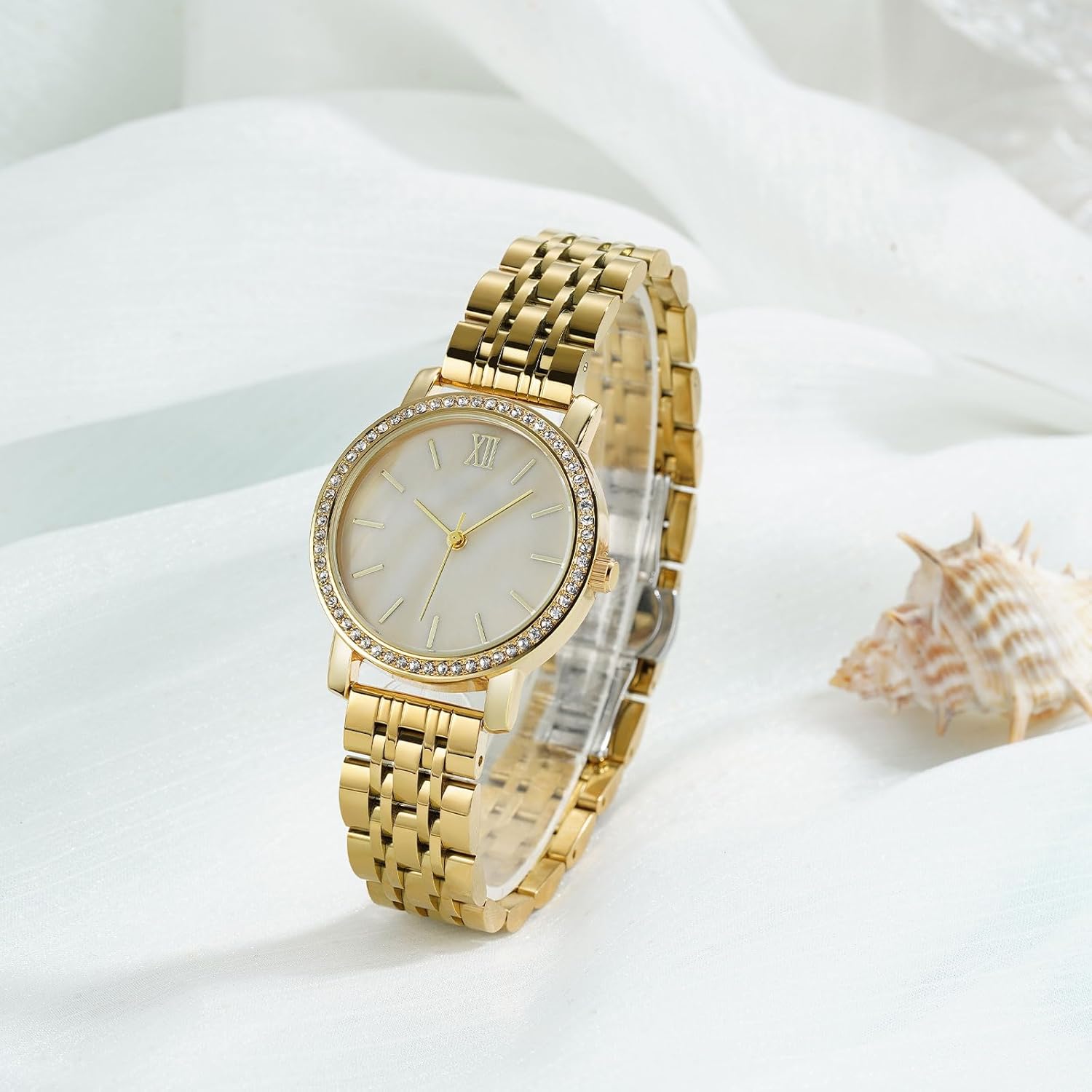 CIVO Womens Watch Minimalist Easy to Read Quartz Wrist Watch Waterproof Stainless Steel Fashion Ladies Watch with Unique Analog Dial Design - Image 3