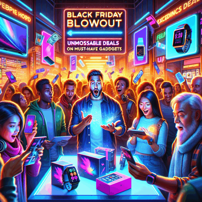Black Friday Blowout: Unmissable Deals on Must-Have Gadgets Black Friday Blowout: Unmissable Deals on Must-Have Gadgets