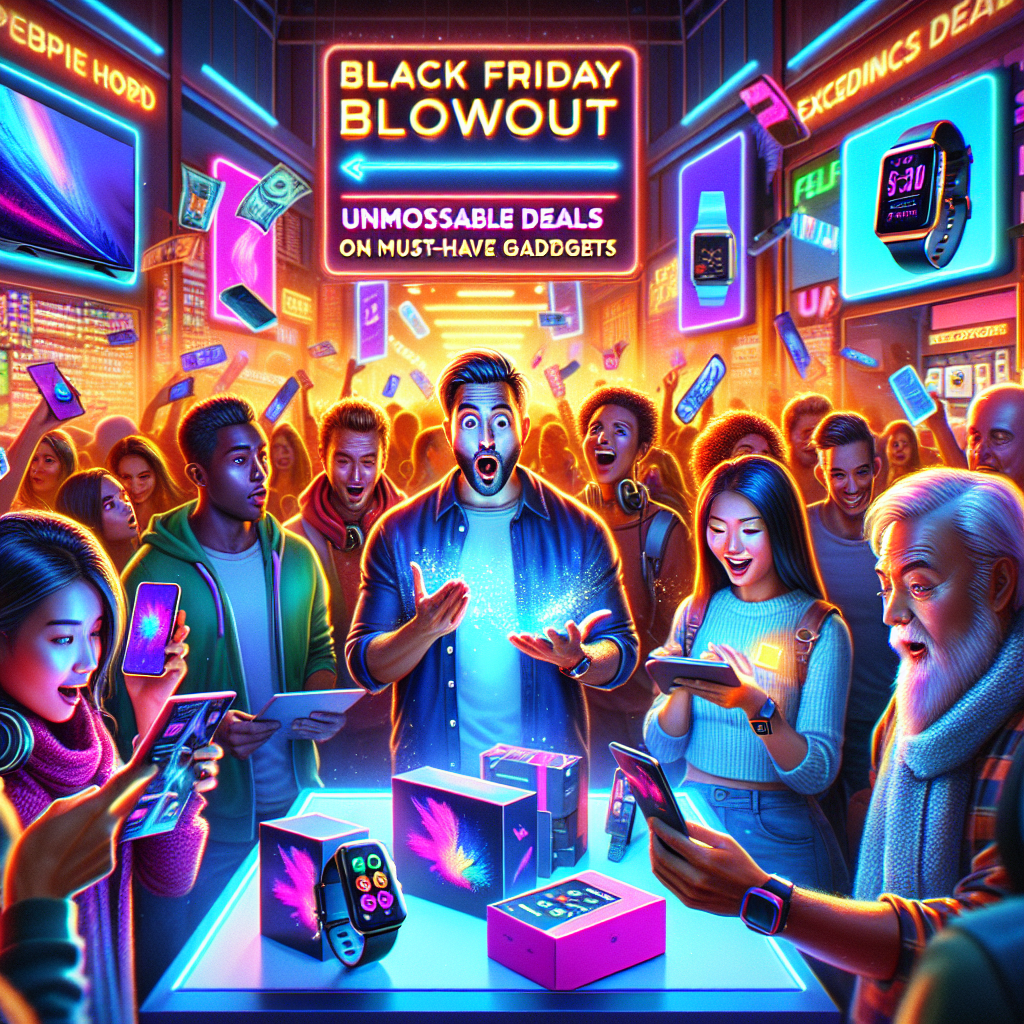 Black Friday Blowout: Unmissable Deals on Must-Have Gadgets