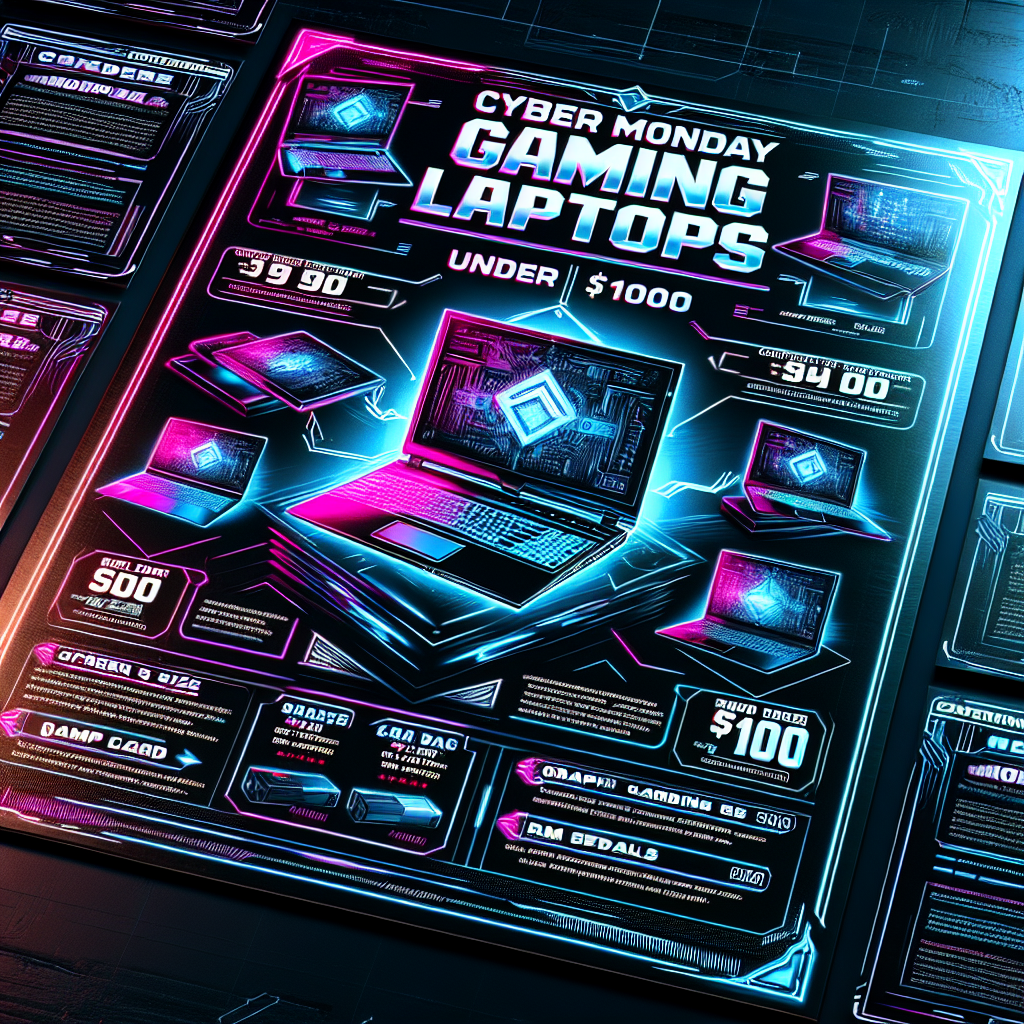 Cyber Monday Gaming Laptop Deals Under 00
