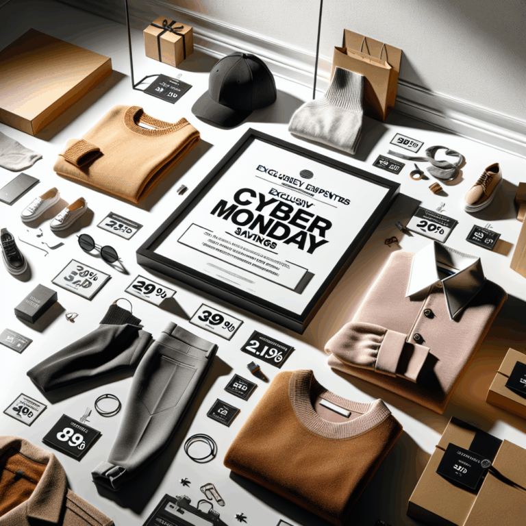 Cyber Monday Savings: Exclusive Discounts on Fashion Essentials Cyber Monday Savings: Exclusive Discounts on Fashion Essentials