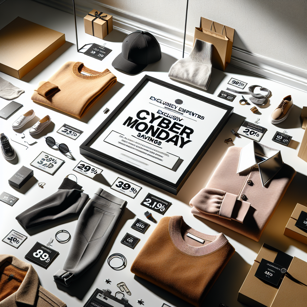 Cyber Monday Savings: Exclusive Discounts on Fashion Essentials