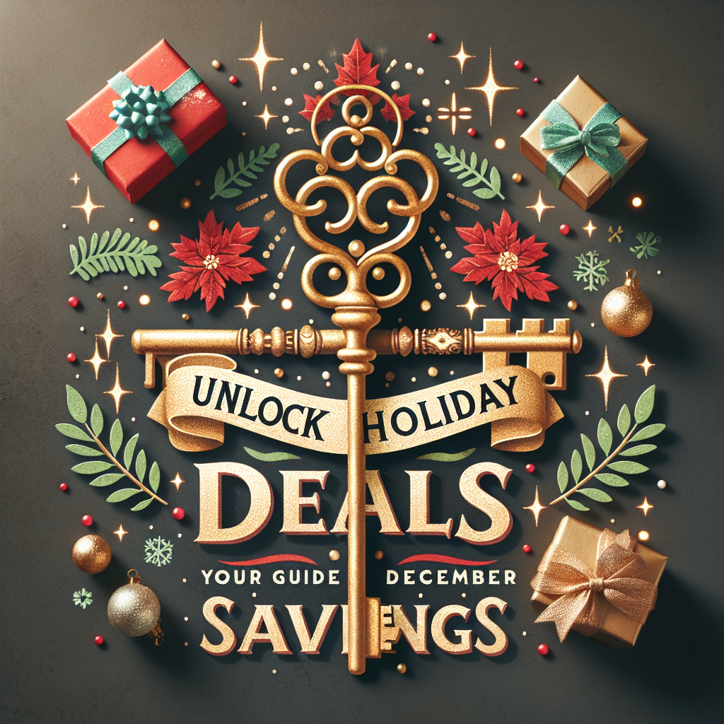 1. \”Unlock Exclusive Holiday Deals: Your Guide to December Savings!\”