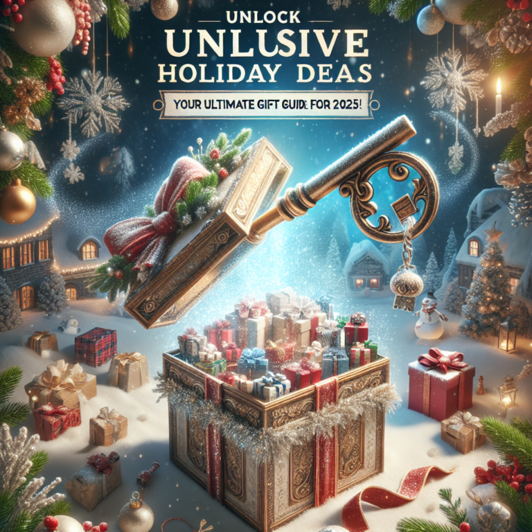 1. \”Unlock Exclusive Holiday Deals: Your Ultimate Gift Guide for 2025!\” 1. \”Unlock Exclusive Holiday Deals: Your Ultimate Gift Guide for 2025!\”