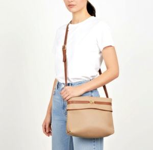 CELINE 90s Vintage Triomphe Shoulder Pochette Mini Bag USED Italy