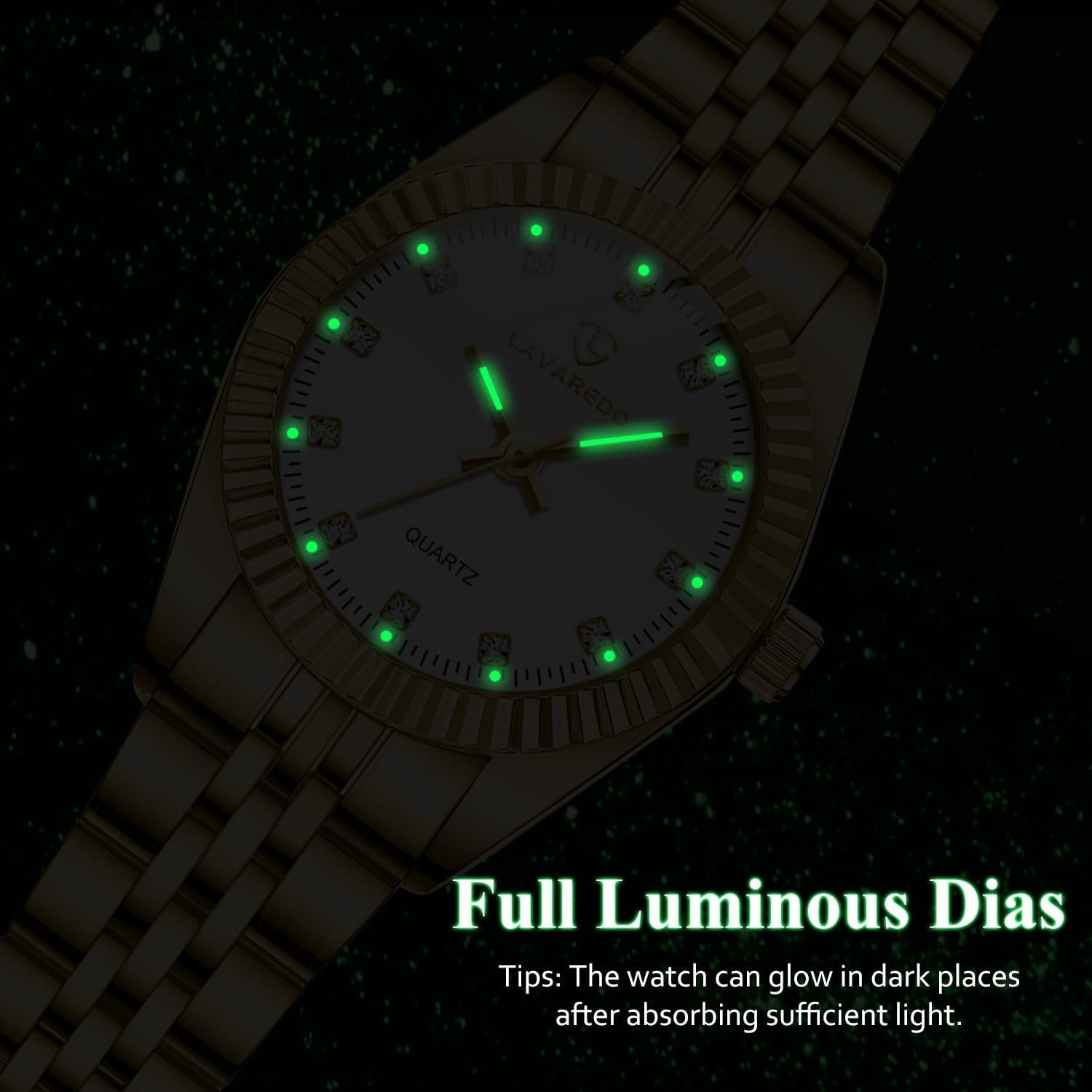 Watches for Women Montre Femme Cadeau Gift for Birthday Anniversary Womens Watch Fashion Dainty Elegant Quartz Analog Wrist Watch for Women Stainless Steel Bracelets - Image 7