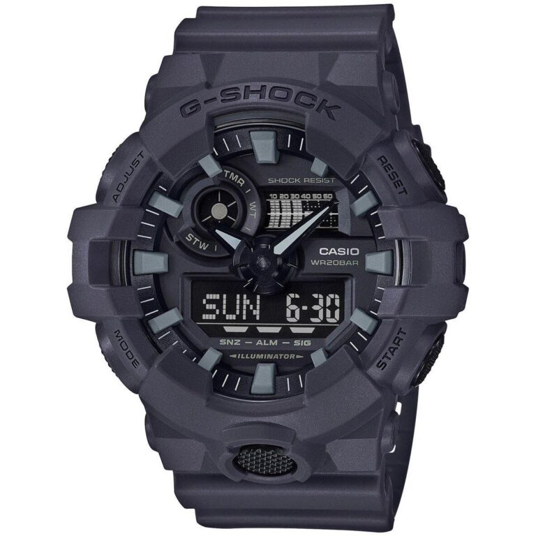 Review: Casio Men’s GA-700UC-8ACR G Shock Analog-Digital Display Quartz Grey Watch, Multi