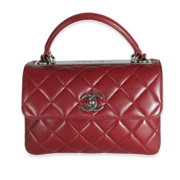 Review: Chanel Burgundy Quilted Leather Small Straight Line Flap Bag