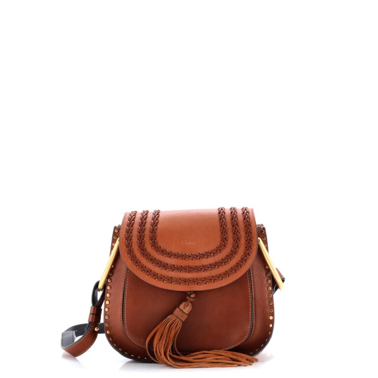 Review: Chloe ‘Hudson’ Caramel Brown Leather Studded Tassel Crossbody Bag