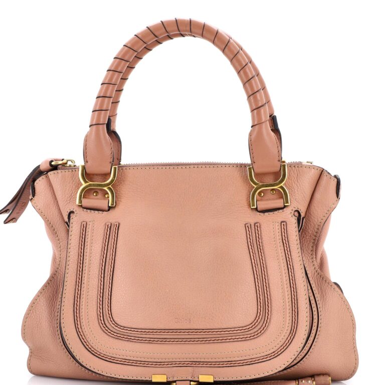 Review: Chloe Marcie shoulder bag Purse hand bag 2way bag Pink Authentic