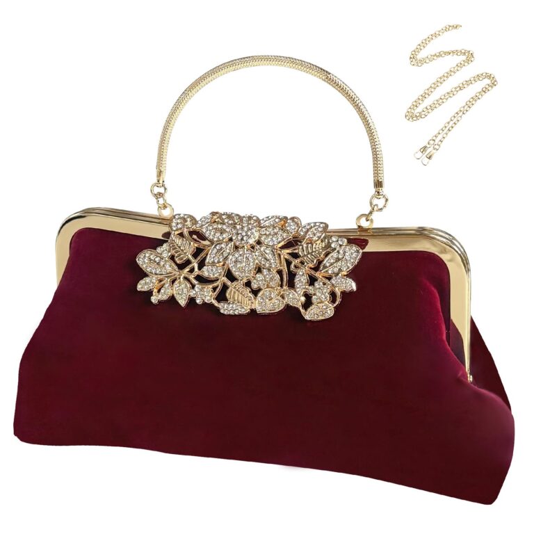Review: PRADA Vintage Maroon/Burgundy Velvet Handbag Silver Hardware Rare. Beautiful!