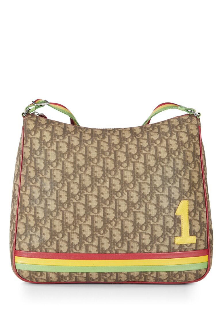 Review: Authenti CHRISTIAN DIOR Blue Trotter Canvas and Leather Boston…