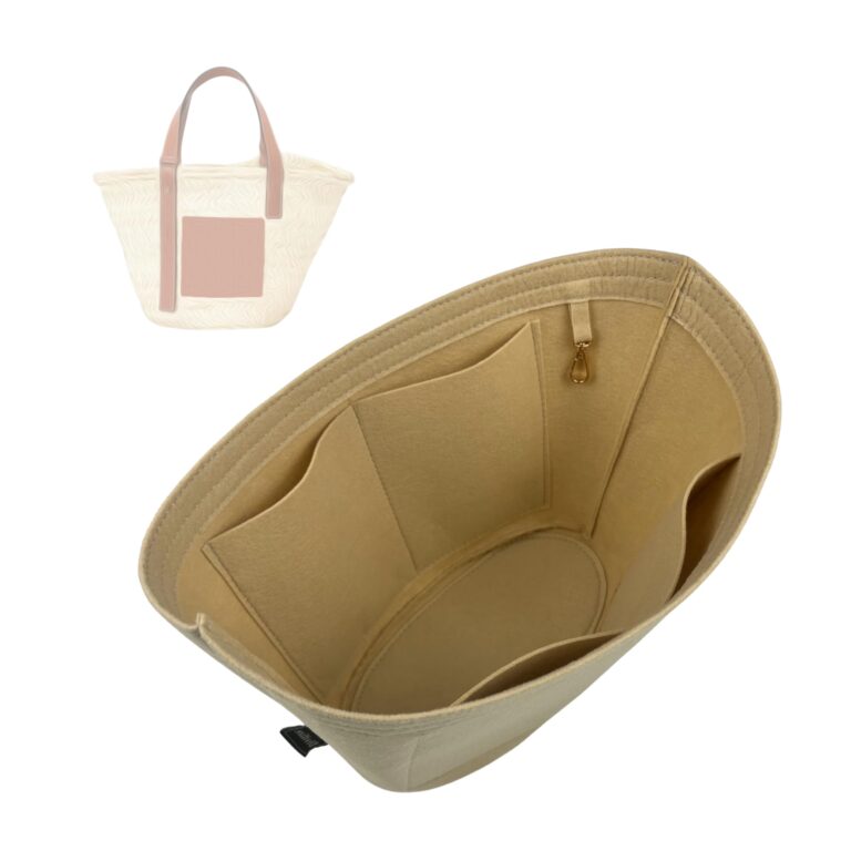 Review: Loewe Small Basket Tote Bag Hand Bag Beige Palm…