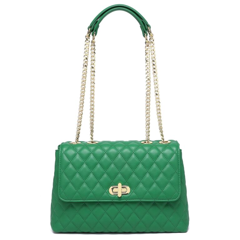 We Tested Authentic CHRISTIAN DIOR Green Quilted Nylon Lady Dior…