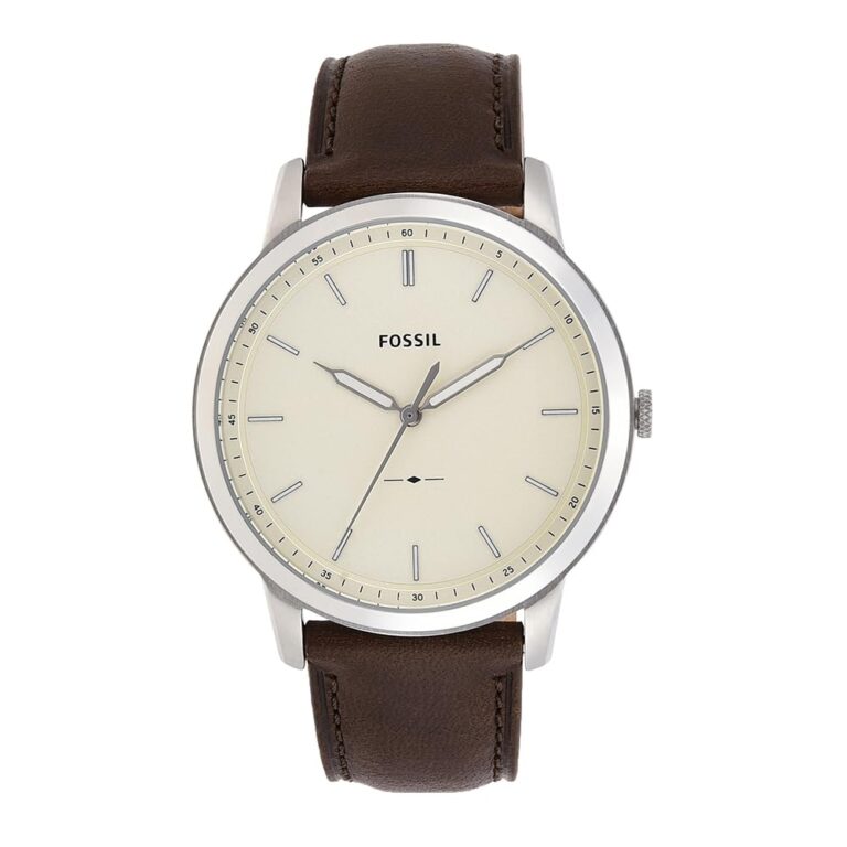Review: Fossil Minimalist Men’s Watch with Leather or Stainless Steel…