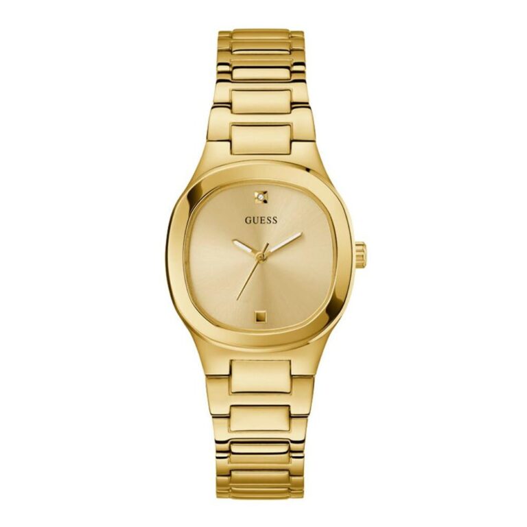 Review: GUESS Ladies Stainless Steel Gold Tone Bracelet Watch (Model:…