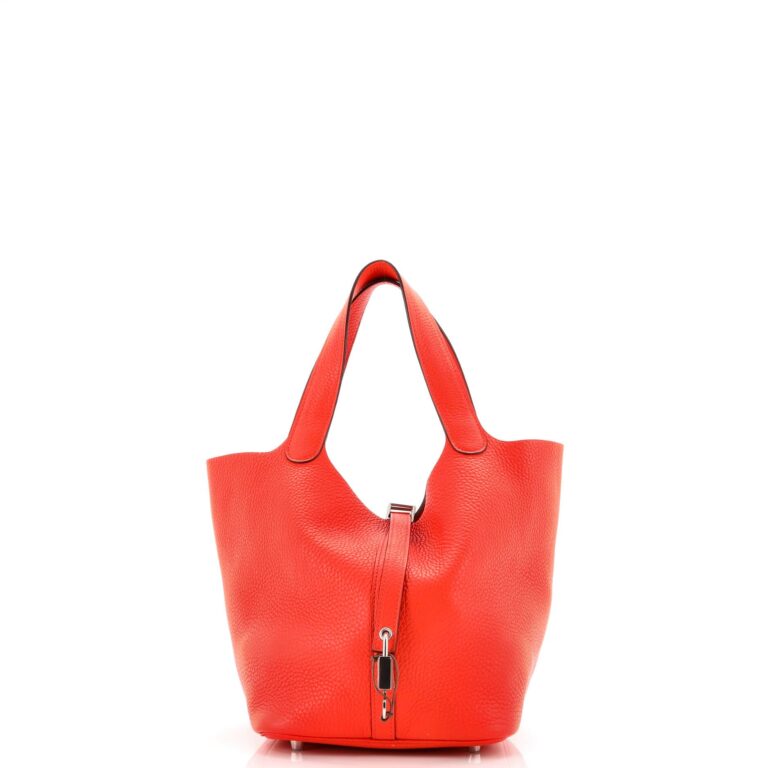 Review: HERMES PHW Good News Shoulder Bag Clemence Leather Orange