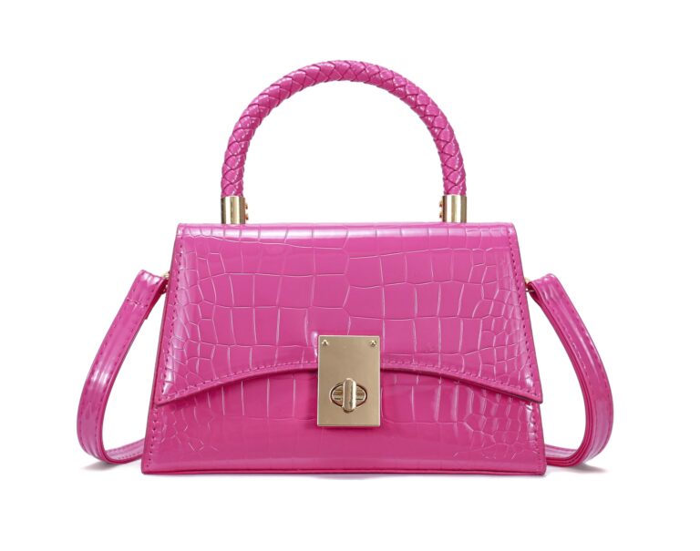 Review: Givenchy Hot Pink Smooth Leather Mini Moon Cut Out Shoulder Bag
