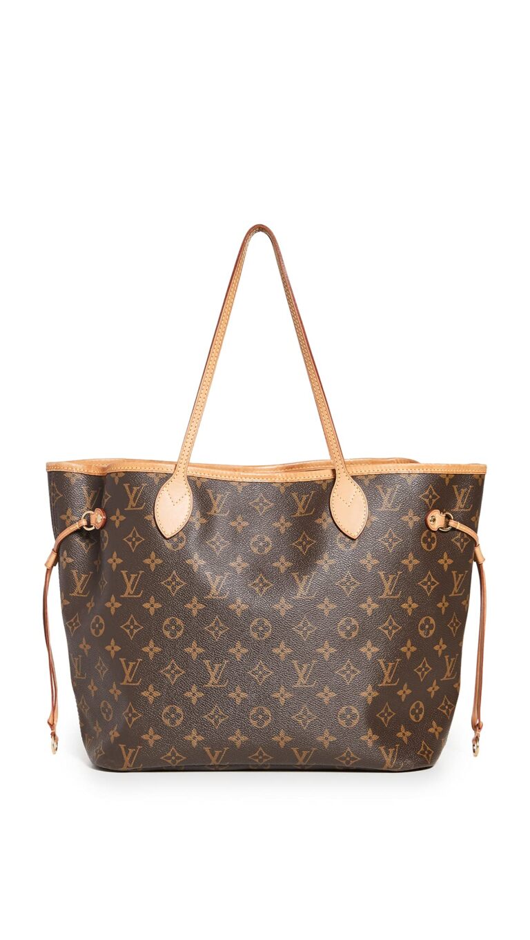 Review: Louis Vuitton Neverfull PM Monogram Brown Shoulder Tote Bag…