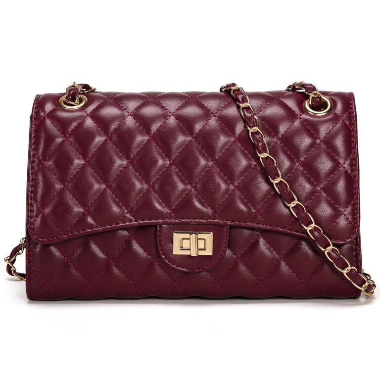 Review: Givenchy Women’s Burgundy Quilted Leather Shoulder Bag