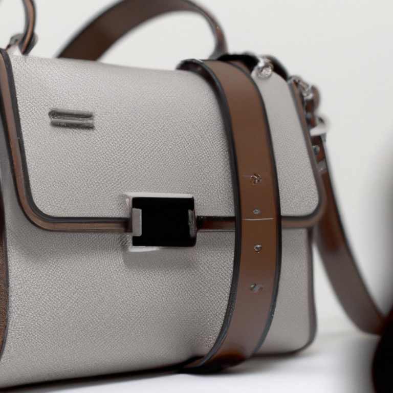 Review: BURBERRY Hand Bag Leather Beige Silver Auth ep9861