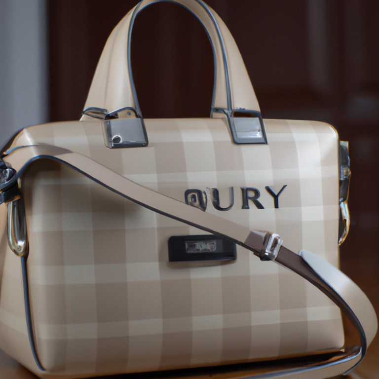 Review: BURBERRY Nova Check Hand Bag PVC Beige Auth 111301