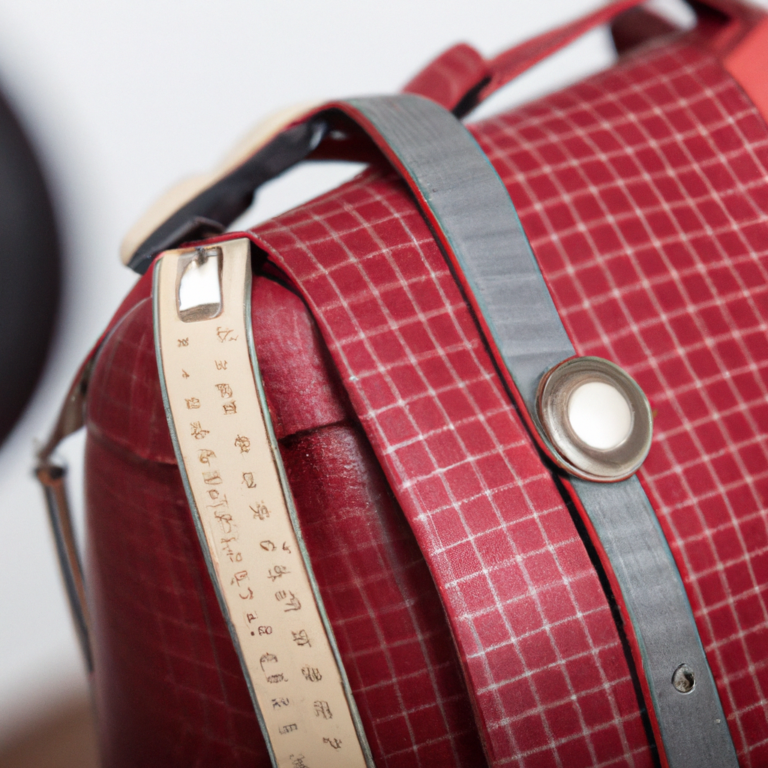 Review: Burberry Nova Red Beige Check Shoulder Bag