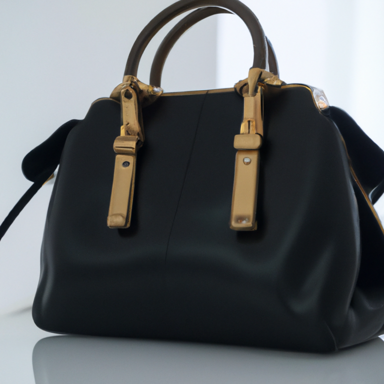 Review: Chloe Paddington Shoulder Hand Bag Leather Black Gold Authentic