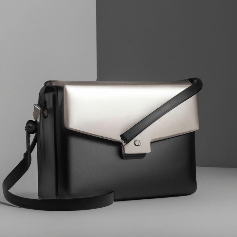 Review: YSL Yves Saint Laurent Black And Silver Leather Crossbody Bag