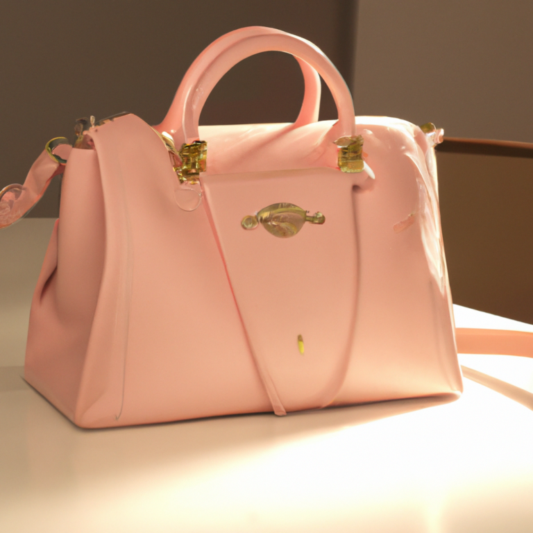 Review: Yves Saint Laurent YSL Shoulder Bag Cassandra Pink Used Authentic Leather Used