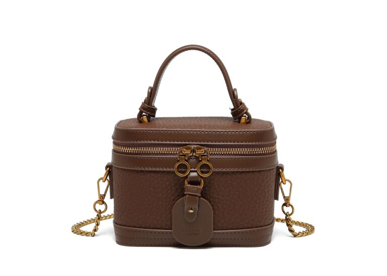 Review: Auth LOEWE Anagram Mini Shoulder Bag Crossbody Bag Brown Leather Used