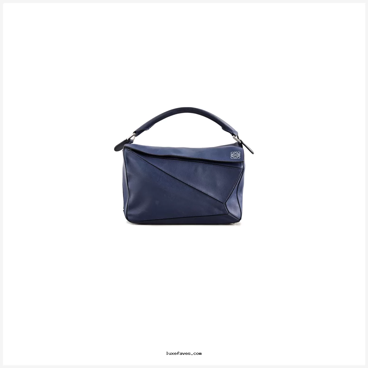 The Best Purses And Handbags: LOEWE Leather One Shoulder Bag Blue (2026)