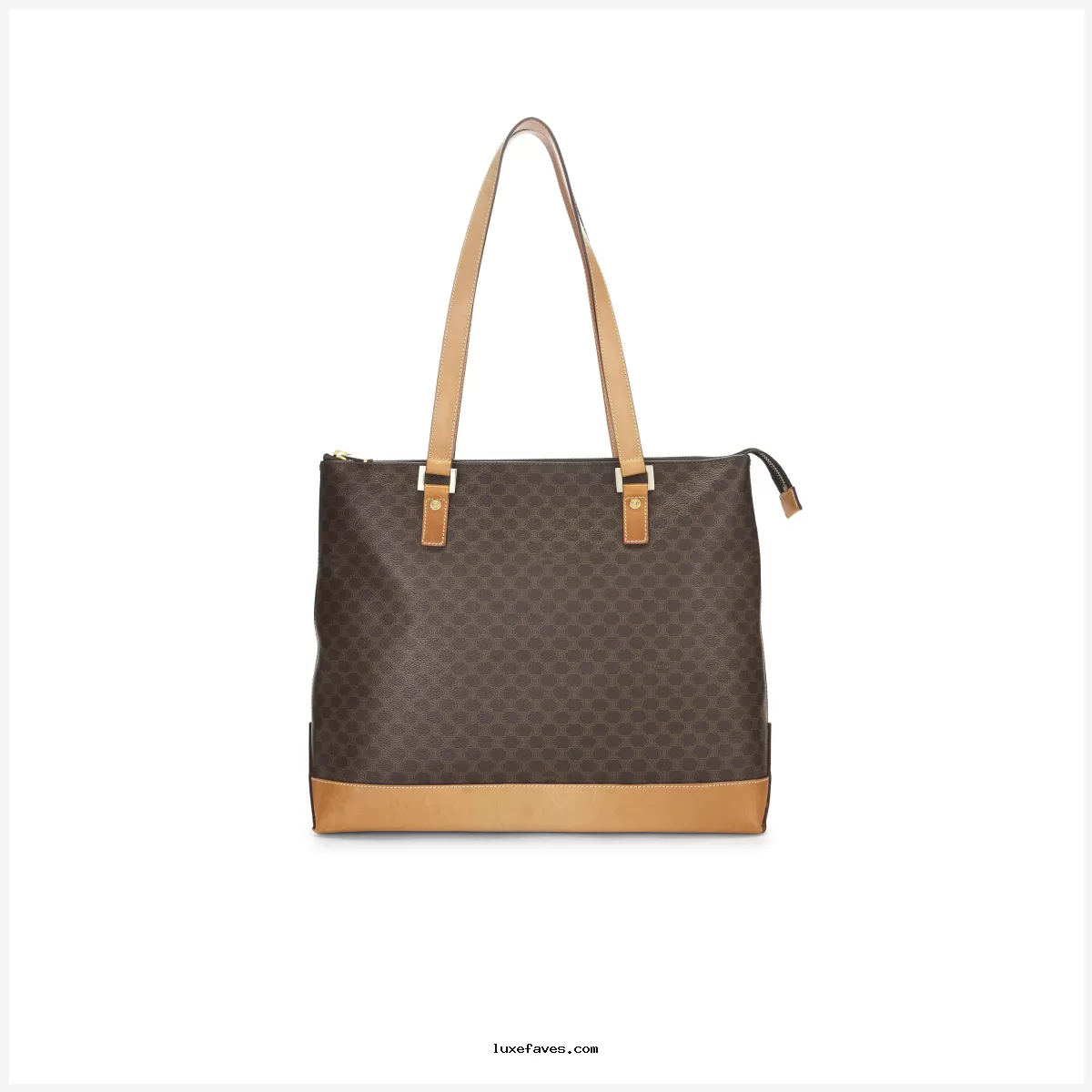 Celine Macadam Pattern Shoulder Bag Tote Authentic Brown Logo Aqua Handles Purses And Handbags: Our Top Pick for 2026