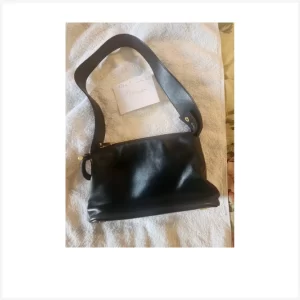 Classic Black Authentic Celine Shoulder Bag