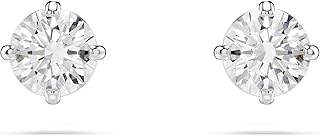Review: SWAROVSKI Attract Pierced Stud Earrings, Clear Crystals on a…