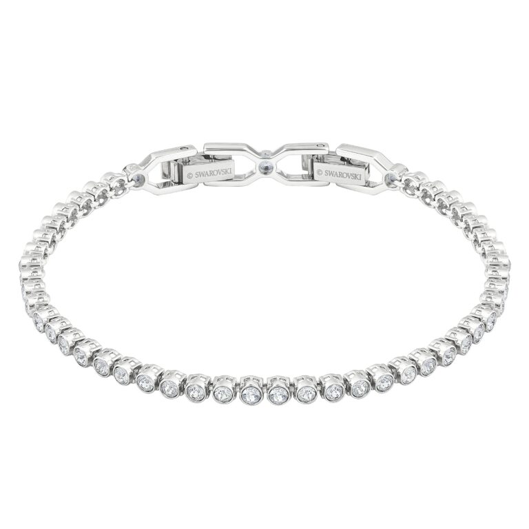 Top Picks: SWAROVSKI Women’s Emily Bracelet Collection, Rhodium Finish, Blue…